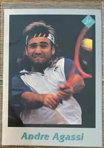 ANDRE AGASSI Rare 1991 Tuff Stuff and 03 Netpro 25 count lot ROOKIE lot Mint - Picture 1 of 2