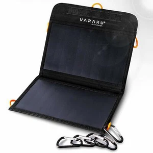 Portable Solar Charger 10W Dual USB Panel Foldable for iPhone, Android, Tablets - Picture 1 of 11