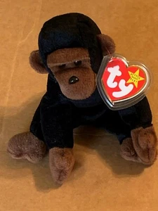 TY CONGO the GORILLA BEANIE BABY- DOB November 9, 1996 - Bild 1 von 3