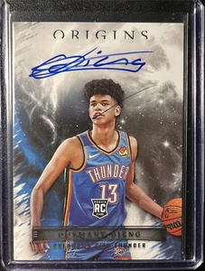 2022-23 Panini Origins Rookie Autograph Ousmane Dieng #RA-ODG -Thunder - Picture 1 of 2