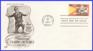 USA5 #1727 U/A ARTCRAFT FDC   Talking Pictures - 50 years - Picture 1 of 1