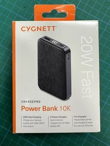 Cygnett - ChargePro 10K Power Bank - Black - Picture 1 of 2
