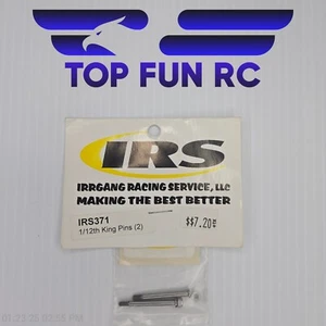 IRS-IRS371 1/12th King Pins (2) For RC12 Trinity - Picture 1 of 1