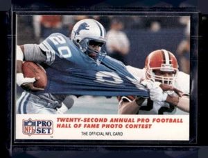 Juego profesional 1990 #794 Barry Sanders Detroit Lions - Imagen 1 de 2