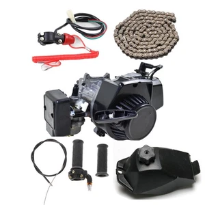 49CC 2 Stroke Engine Motor Pull Start for Pocket Mini Dirt Bike ATV Scooter Quad - Picture 1 of 8