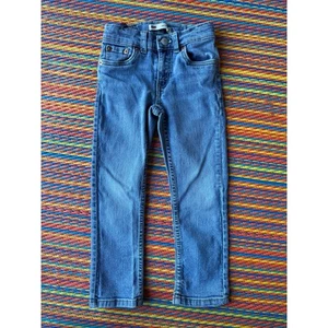 Levi’s Girls Slim Denim Jeans, Size 5 - Picture 1 of 3