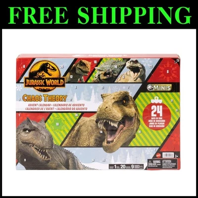 Jurassic World Advent Calendar with 30 Toy Surprises - Image 1 of 4