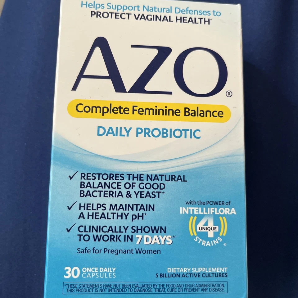 Azo Complete Femenino Balance 30 Cápsulas Exp. 2026+ (Envío Gratis) Foto 1 de 1
