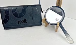 Melt x Beetlejuice Sandworm Make-Up Clutch & Hand Mirror - Melt Cosmetics, RARE! - Picture 1 of 13