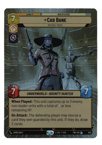 Star Wars Unlimited Twilight of the Republic HYPERFOIL Legendary CAD BANE 452 - Picture 1 of 1