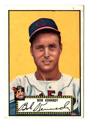 Bob Kennedy  1952 Topps  #77   "Black Back" - Image 1 of 2