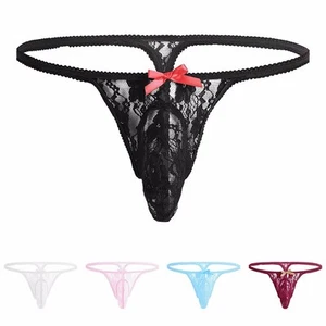 Calzoncillos Hombre Tanga Trunks Ropa Interior Informal Cómodo Lencería Calzoncillos - Imagen 1 de 15