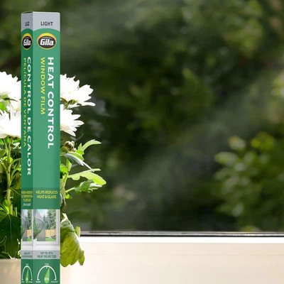 Control de calor gris claro adhesivo residencial hágalo usted mismo película para ventanas bloqueo solar 3 pies... Foto 1 de 4