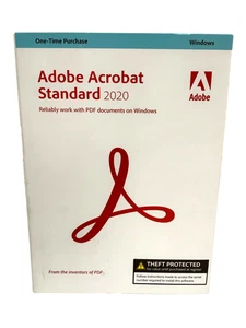 Adobe Acrobat Standard 2020 for Microsoft Windows, **READ** - Picture 1 of 3