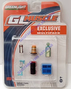 GREENLIGHT GL MUSCLE PACK PIEZAS DE TALLER 1/64 - Imagen 1 de 2