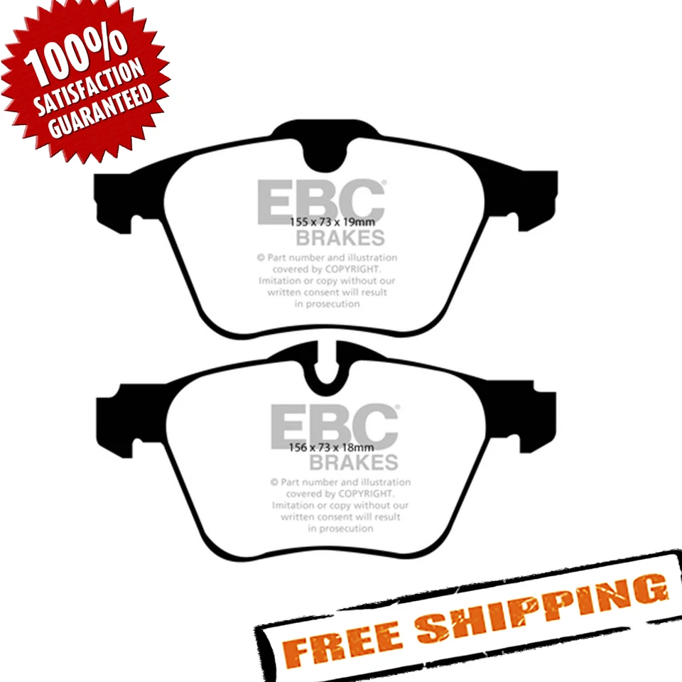 Pastillas de freno delanteras EBC DP41912R Yellowstuff para Jaguar XJ 2006-2017 tipo Foto 1 de 4