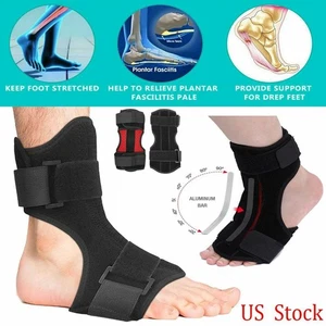 Plantar Fasciitis Night Splint Foot Drop Brace For Heel Pain Relief Adjustable - Picture 1 of 14