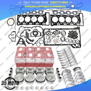 Engine Overhaul Pistons Bearings Seals Kit For BMW X6 X5 M E71 E70 4.4T S63B44A - Picture 1 of 6