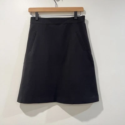 H&M Black A-Line Skirt Size 6 NWT - Image 1 of 4