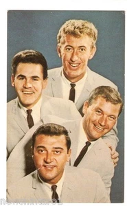 1964 MOBIL PETROLEUM TV TOP PERFORMER CARD #4 THE DELLTONES - Picture 1 of 2
