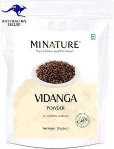 Vidanga Powder (Embelia Ribes)| Also Known as False Black Pepper | 227Gram - Picture 1 of 12