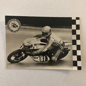 Vintage Motorcycle Racing Postcard Post Card Mati Reynup Germany - Picture 1 of 6