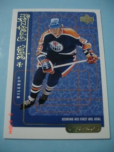 1999-00 Upper Deck "Epic Gretzky" (Retro) Insert # EG-1 Wayne Gretzky! 