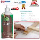 250ml Bond It THE BEAST Strong Quick Dry Adhesive PU Glue Surfaces D4 Waterproof