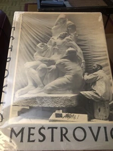 The Sculpture of Ivan Mestrovic by Rice, Hilberry VERY RARE 1948 1st Ed DJ HC - Foto 1 di 10