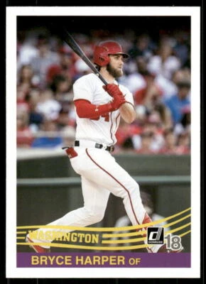 2018 Donruss #270 Bryce Harper - Image 1 of 2