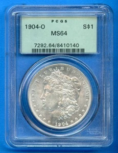 1904 O PCGS MS64 Morgan Silver Dollar $1 US Mint Coin 1904-O MS-64 OGH - Picture 1 of 3