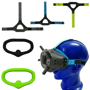 For DJI FPV Goggles Accessories Faceplate Eye Mask Cover Pad Headband Strap Belt - Picture 1 of 16