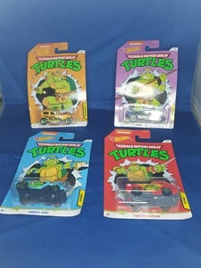 🔥 2020 Hot Wheels Teenage Mutant Ninja Turtles TMNT Donatello Raphael Vanster🔥 - Picture 1 of 2