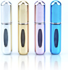 Perfume Atomizer Perfume Travel Bottle 5ml Portable Mini Refillable Perfume 4Pcs