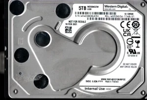 WD50NDZW-11A8JS1 S/N: WXW2A WESTERN DIGITAL 5 TB TAILANDIA FEB 2021 - Imagen 1 de 2