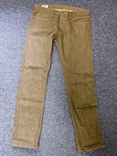 Todd Snyder Slim Fit Selvedge Jeans in Whiskey Wash Men Size 36/34 - Made in USA