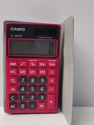 Casio SL-300NC Solar Cell Battery Calculator With Case - Image 1 of 4