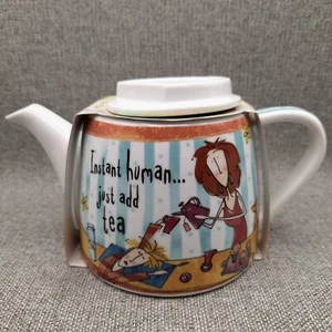 Johnson Brothers - große Teekanne - Born To Shop - Instant Human Just Add Tea - Bild 1 von 4