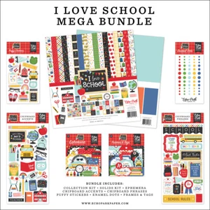 Echo Park Paper I LOVE SCHOOL Mega Bundle - Picture 1 of 1