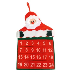 Elder Christmas Calendar Countdown Holiday Hanging Decorations - Picture 1 of 7
