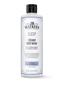 J.R. Watkins Sleep Creamy Moisturizing Body Wash, Cleanses & Encourages Restful - Picture 1 of 13