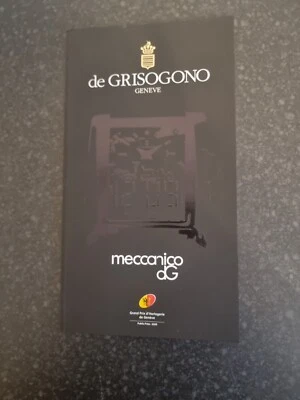 'Mecánico dG' 2009 raro reloj 'Mecánico dG'. Inglés. Foto 1 de 2
