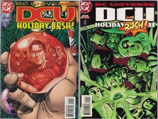 DC - DC Universe Holiday Bash I, II Specials 1997, 1998 JLA, Batman, Superman