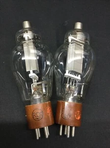 GREAT PAIR RCA 811 (811A) Transmitting Triode VACUUM TUBES Tested STRONG H.8974 - Picture 1 of 3
