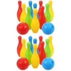  2 Sets Mini Bowling Childrens Toys Chidrens Sports Indoor Toddler
