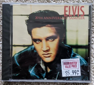 Elvis Presley SEALED CD Sampler: 20th Anniversary - Blockbuster 1997 - Image 1 of 2