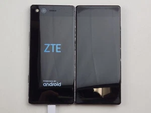 ZTE Axon M (Z999) 64GB - Carbon Black (AT&T) Smartphone - *DAMAGED* - J6368 - Picture 1 of 8