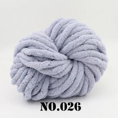 Hilo grueso de chenilla grueso súper suave voluminoso tejer lana vagabundo ganchillo hágalo usted mismo Foto 1 de 4