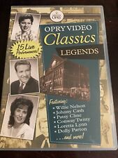 OPRY VIDEO CLASSICS LEGENDS-REGION 4 DVD (b21) Free Postage