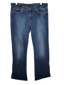 LUCKY BRAND SWEET n LOW LONG INSEAM BOOTCUT JEANS 14 INSEAM 33.5 - Picture 1 of 4